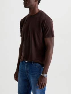 Bryce Crew Oak Barrel Classic Linen Tee MENS TOPS Photo 7