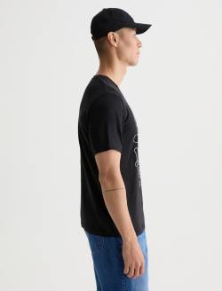 Bryce Crew P Wine Line True Black Classic Tee MENS TOPS Photo 4