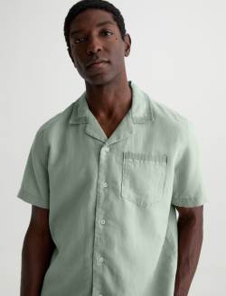 moss green dress shirt Men Foster Shirt Faded Moss at AG Jeans Official Store