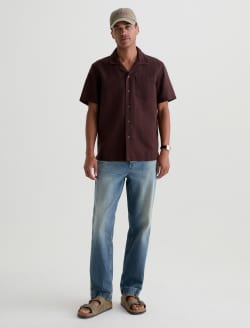 Foster Shirt Oak Barrel Relaxed Camp Shirt MENS TOPS Photo 5
