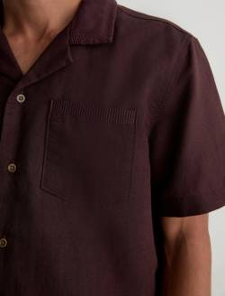 Foster Shirt Oak Barrel Relaxed Camp Shirt MENS TOPS Photo 6