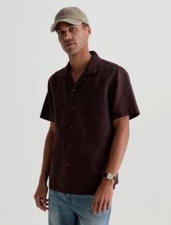 Foster Shirt Oak Barrel Relaxed Camp Shirt MENS TOPS Photo 7