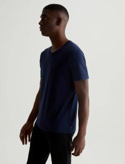 Bryce Vee Deep Navy Classic Vee Neck MENS TOPS Photo 6