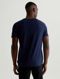 Bryce Vee Deep Navy Classic Vee Neck MENS TOPS Photo 7