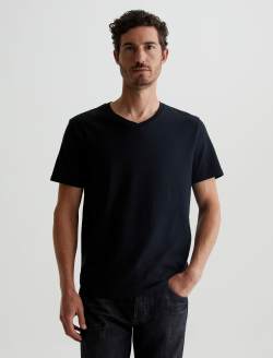 Bryce Vee True Black Classic Vee Neck MENS TOPS Photo 1