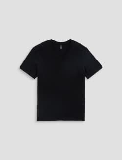 Bryce Vee True Black Classic Fit Vee MENS TOPS Photo 1