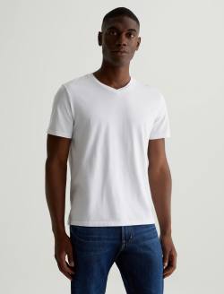 Bryce Vee True White Classic Vee Neck MENS TOPS Photo 1