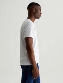 Bryce Vee True White Classic Vee Neck MENS TOPS Photo 3