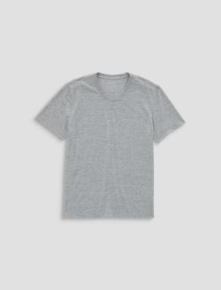 Bryce Vee Heather Grey Classic Fit Vee MENS TOPS Photo 1