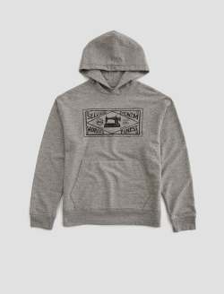Arc Hoodie Selvage Denim Label Relaxed Graphic Hoodie MENS TOPS Photo 1