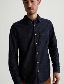 Aiden Classic Shirt Bleak Classic Button Up Shirt MENS TOPS Photo 3