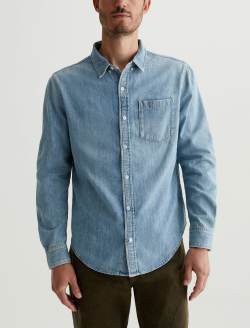 Aiden Classic Shirt Caveat Classic Button Up Shirt MENS TOPS Photo 2