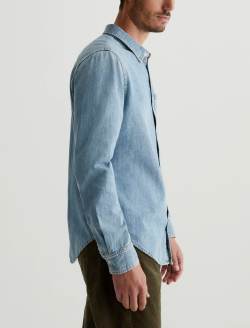 Aiden Classic Shirt Caveat Classic Button Up Shirt MENS TOPS Photo 4