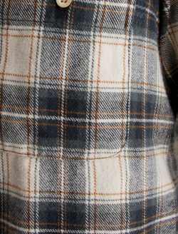Aiden Shirt Cozy Plaid Vintage Green Multi Classic Long Sleeve Button-Up Shirt MENS TOPS Photo 5