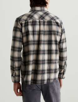 Aiden Shirt Cozy Plaid Vintage Green Multi Classic Long Sleeve Button-Up Shirt MENS TOPS Photo 7