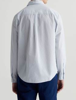 Aiden Shirt Gallery Stripe Blue Multi Classic Fit Long Sleeve Button-Up Shirt MENS TOPS Photo 6