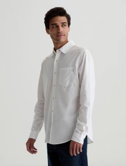 Aiden Dress Shirt Blank Canvas Classic  Long Sleeve Button Up Shirt MENS TOPS Photo 6