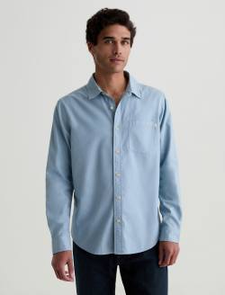 Aiden Shirt Crystal Cove Classic Button Up Shirt MENS TOPS Photo 1