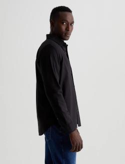 Aiden Dress Shirt True Black Classic  Long Sleeve Button Up Shirt MENS TOPS Photo 6