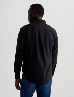 Aiden Dress Shirt True Black Classic  Long Sleeve Button Up Shirt MENS TOPS Photo 7