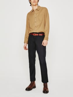 Aiden Shirt Antique Bronze Classic Button Up Shirt MENS TOPS Photo 2