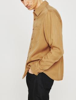 Aiden Shirt Antique Bronze Classic Button Up Shirt MENS TOPS Photo 4