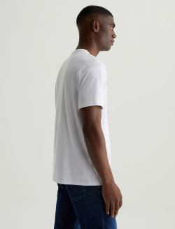 Bryce Short Sleeve Henley True White Classic Henley MENS TOPS Photo 3