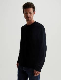 Bryce Long Sleeve Henley True Black Classic Henley MENS TOPS Photo 6