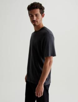 Wesley Crew Ink Stone Relaxed T-Shirt MENS TOPS Photo 6