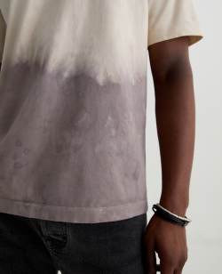 Wesley Crew Natural Dye Grey Multi Earth Day Capsule MENS TOPS Photo 4