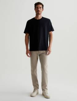 Wesley Crew True Black Relaxed T-Shirt MENS TOPS Photo 5