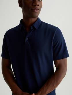 Bryce Polo Deep Navy Classic Short Sleeve Polo MENS TOPS Photo 2