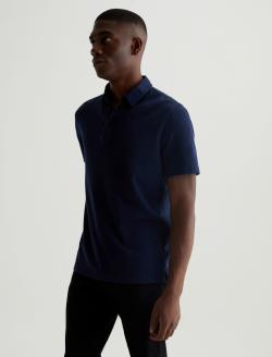 Bryce Polo Deep Navy Classic Short Sleeve Polo MENS TOPS Photo 6
