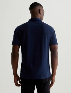 Bryce Polo Deep Navy Classic Short Sleeve Polo MENS TOPS Photo 7