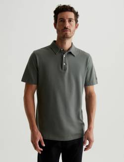 Bryce Polo Hunter Sage Classic Short Sleeve Polo MENS TOPS Photo 1