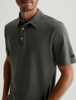 Bryce Polo Hunter Sage Classic Short Sleeve Polo MENS TOPS Photo 2