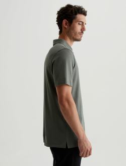 Bryce Polo Hunter Sage Classic Short Sleeve Polo MENS TOPS Photo 3