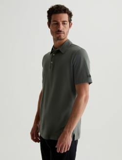 Bryce Polo Hunter Sage Classic Short Sleeve Polo MENS TOPS Photo 6