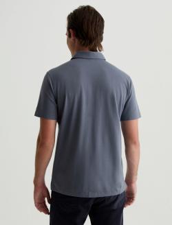 Bryce Polo Slate Sky Classic Short Sleeve Polo MENS TOPS Photo 7