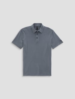 Bryce Polo Slate Sky Classic Short Sleeve Polo MENS TOPS Photo 1