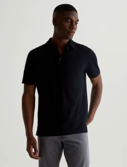 Bryce Polo True Black Classic Short Sleeve Polo MENS TOPS Photo 1