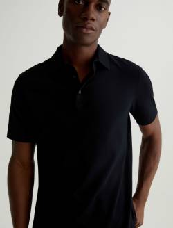 Bryce Polo True Black Classic Short Sleeve Polo MENS TOPS Photo 2