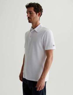 Bryce Polo True White Classic Short Sleeve Polo MENS TOPS Photo 6