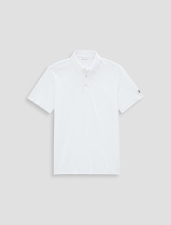 Bryce Polo True White Classic Short Sleeve Polo MENS TOPS Photo 1