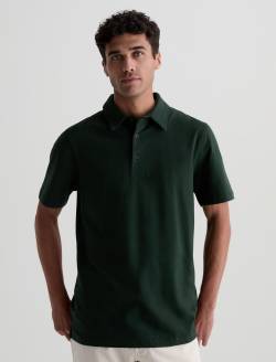 Bryce Polo Deep Alpine Classic Short Sleeve Polo MENS TOPS Photo 2