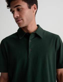 Bryce Polo Deep Alpine Classic Short Sleeve Polo MENS TOPS Photo 3