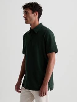 Bryce Polo Deep Alpine Classic Short Sleeve Polo MENS TOPS Photo 7