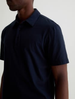 Bryce Polo Deep Navy Classic Short Sleeve Polo MENS TOPS Photo 6