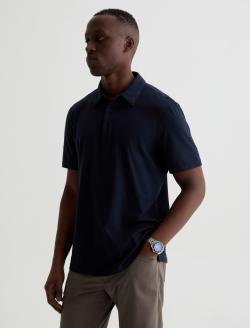 Bryce Polo Deep Navy Classic Short Sleeve Polo MENS TOPS Photo 7