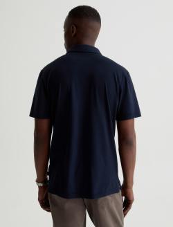 Bryce Polo Deep Navy Classic Short Sleeve Polo MENS TOPS Photo 8